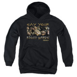 LABYRINTH Say Your Right Words Goblin Hoodie