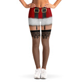 Naughty Santa Leggings