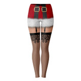 Naughty Santa Leggings