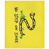 No Step On Snek (drawn version) Minky Blankets