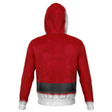 Santa Claus Costume Hoodie, Unisex Adult
