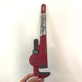 Pipe Wrench Cosplay Prop Melee Weapon