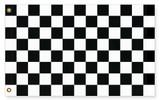 Black and White Checkered Flag