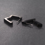 Titanium Triangle Cuff Stud Earrings Titanium Triangle Cuff Stud Earrings