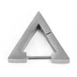 Titanium Triangle Cuff Stud Earrings Titanium Triangle Cuff Stud Earrings