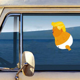 Baby Trump Vinyl Decals