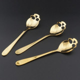 Skull Shaped Coffee Tee Absinthe Sugar Stirrer Spoon Stainless Steel Shipped from The USA Goth Gothic Halloween Skulls