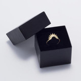 Sunburst Ring, 14k Gold Plated Sterling