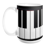 Piano Keyboard Mug
