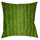 Watermelon Stripe Throw Pillow