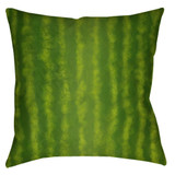Watermelon Stripe Throw Pillow
