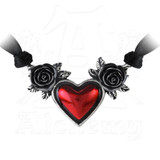 Blood Heart Necklace, Alchemy Gothic