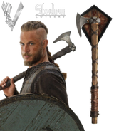VIKINGS Prop Replica AXE OF RAGNAR LOTHBROK