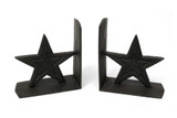 Cast Iron Star Bookends