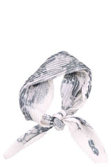 Stylish Pleated Floral Print Bandanna Stylish Pleated Floral Print Bandanna