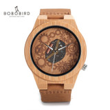 Bamboo Luminous Hands Wood Watches