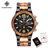 Luxury Luminous Multi-function Wood Watches