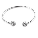 stainless steel open cuff Bracelets Bangles