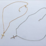 Cross Chain Luxury Gold Pendant Necklaces