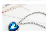 Heart of Ocean Blue Heart Necklace Heart of Ocean Blue Heart Necklace