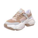 casual lace up round toe vulcanize shoes sneakers