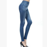 Slim Faux Denim Jeans Leggings Slim Faux Denim Jeans Leggings
