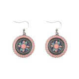 ethnic enamel Vintage Colorful flower drop Earring Boho Bohemian Accessories