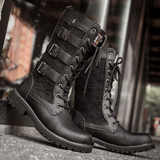 Leather Motorcycle Boots
