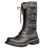 Leather Motorcycle Boots