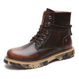 Leather Motorcycle Boots