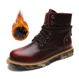Leather Motorcycle Boots