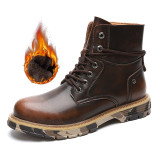 Leather Motorcycle Boots