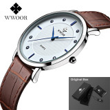luxury casual design ultra thin watch