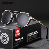 Steampunk Clip On Sunglasses