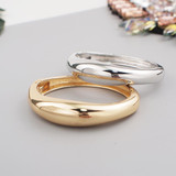 Alloy Statement Cuff Punk Metal Bracelet Bracelets