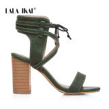Lace-Up Sexy High Heels
