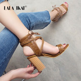 Lace-Up Sexy High Heels