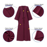 Long Sleeve Vintage Cardigans Casual Solid Loose Kimono Long Sleeve Vintage Cardigans Casual Solid Loose Kimono