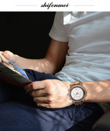 Military Quartz Luxury Brand Chronograph Sports Wood Watches