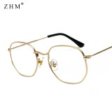 Vintage Square Metal Frame Sunglasses