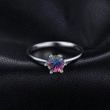 Genuine Rainbow Mystic Topaz Ring Genuine Rainbow Mystic Topaz Ring