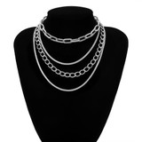 Gothic Punk Cuban Choker Necklace