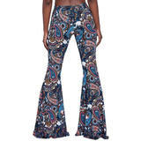 Smocked Waist Boho Bohemian Pants