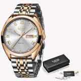 Rose Gold Luxury Wrist Watch Rose Gold Luxury Wrist Watch