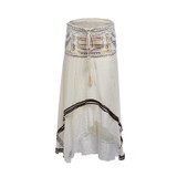 Embroidery Irregular Cotton Boho Bohemian Skirts