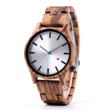 Date Display  Timepieces Chronograph Military Wood Watches