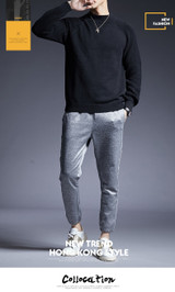 Turtleneck Slim Fit Jumpers Knitwear Thick Casual Sweater