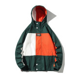 Patchwork Bomber Jacket