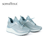 Casual Flats Round Toe Lace up Sneaker Shoes