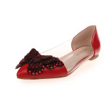 Luxury Rhinestone Ballet Flat Shoes